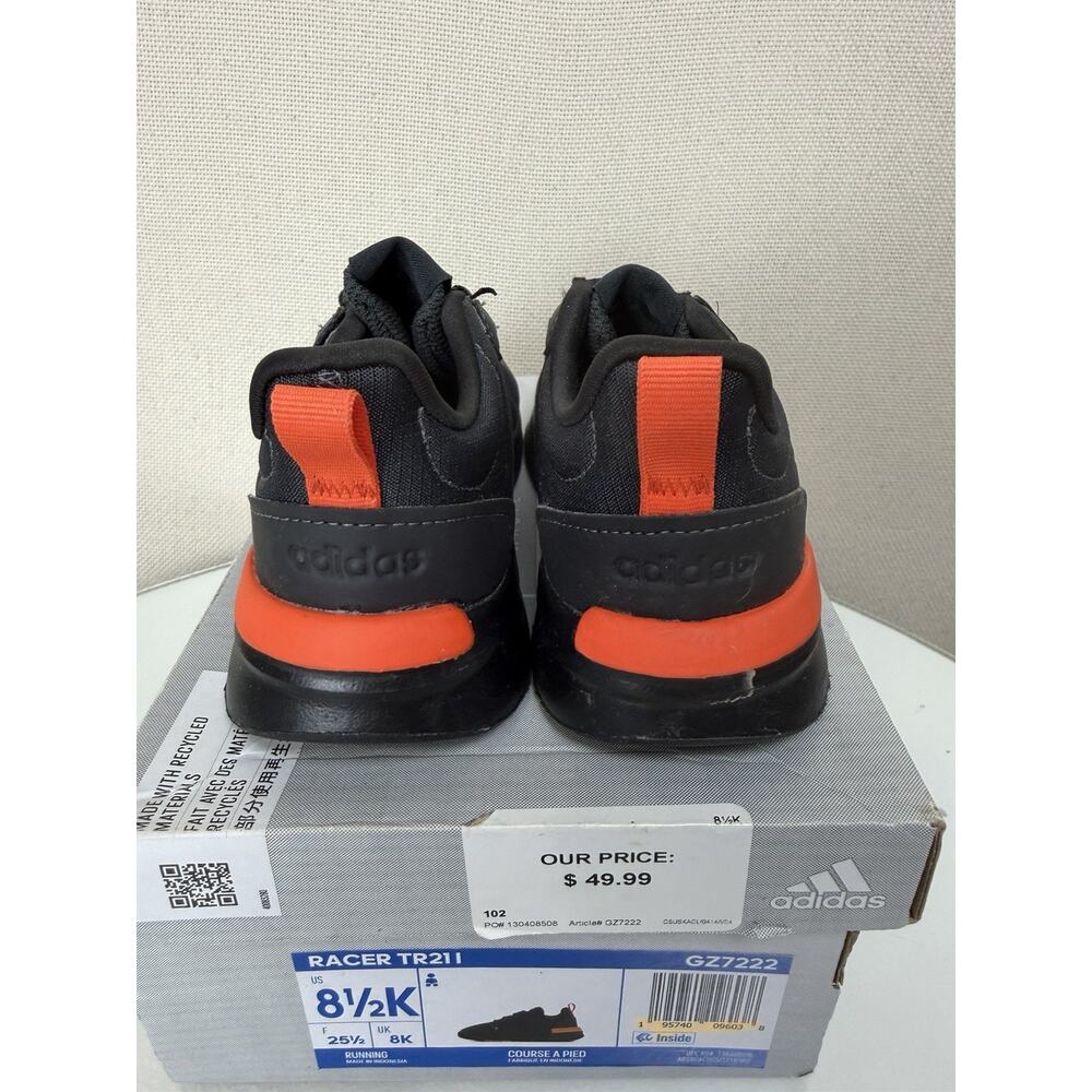 Adidas Kids Sneakers Racer TR211 Sz 8.5K Tennis Shoes - Picture 4 of 11